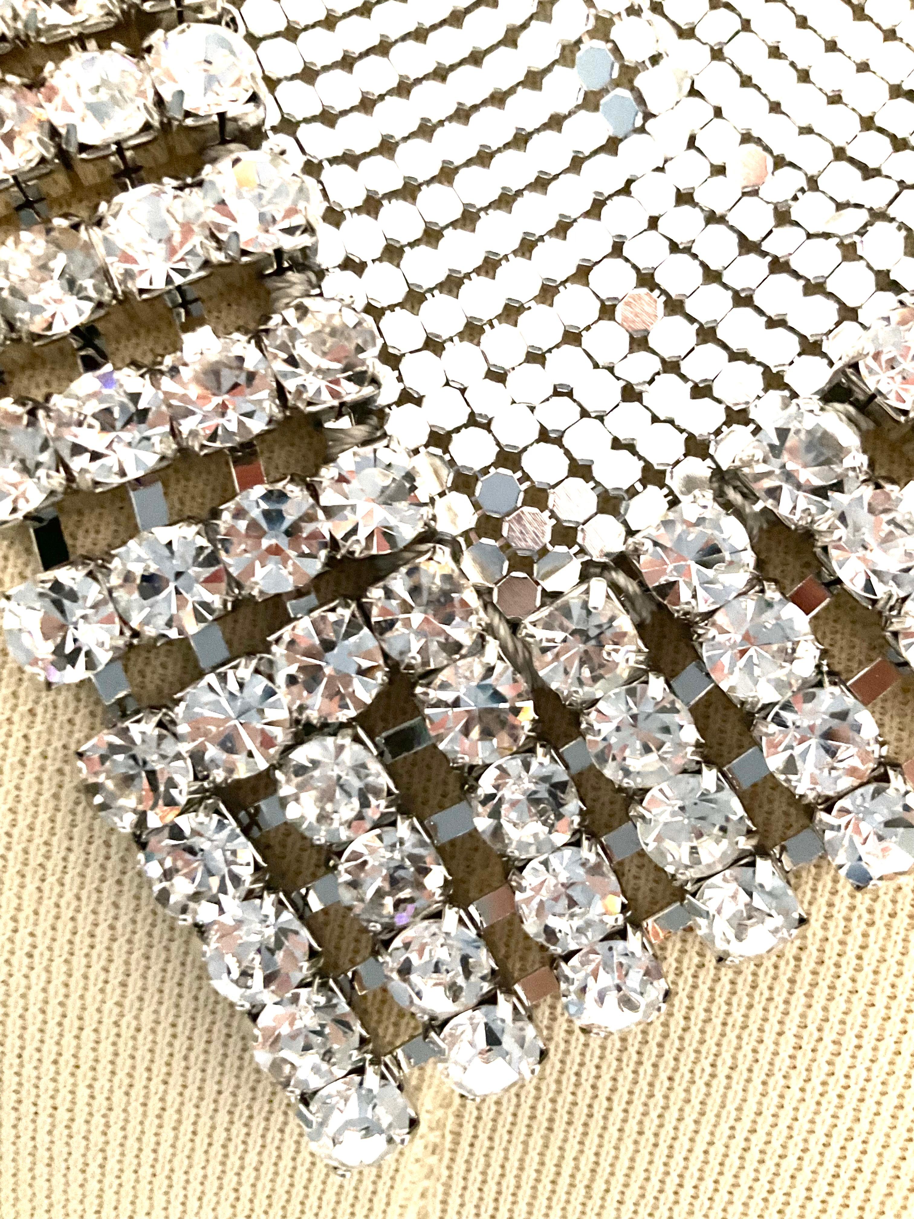 Paco Rabanne Bufanda Triángulo Malla Metálica Pedrería Coleccionistas en venta 2