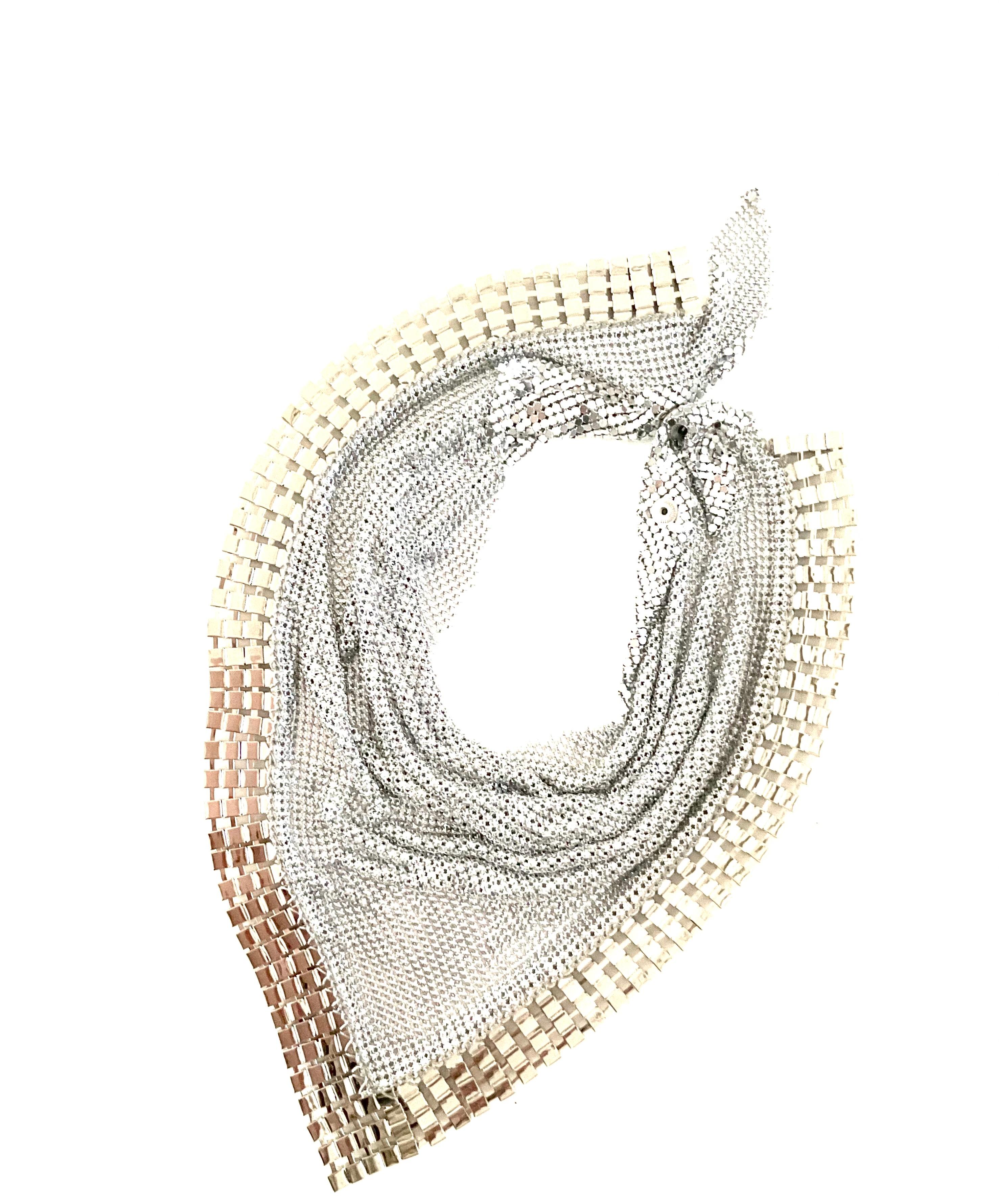 Paco Rabanne Bufanda Triángulo Malla Metálica Pedrería Coleccionistas en venta 4