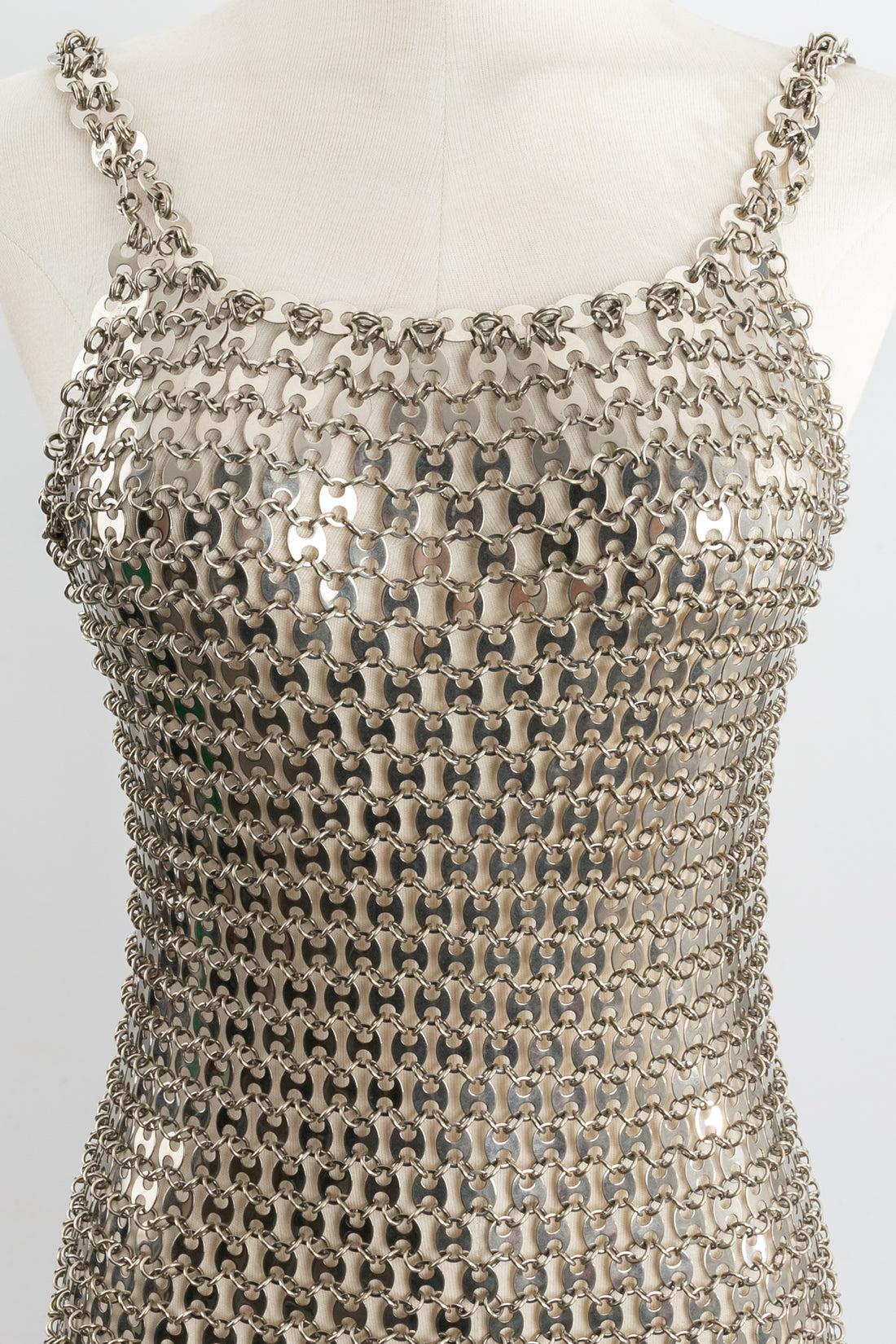 Paco Rabanne Metallic Dress Spring/Summer Collection, 1982 1