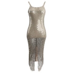 Paco Rabanne Metallic Dress Spring/Summer Collection, 1982