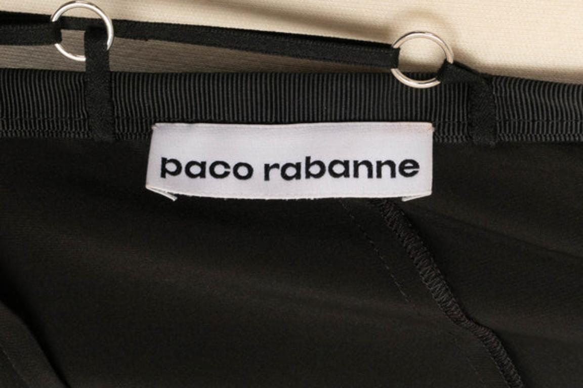 Paco Rabanne Metallic Openback Dress, 2019 6
