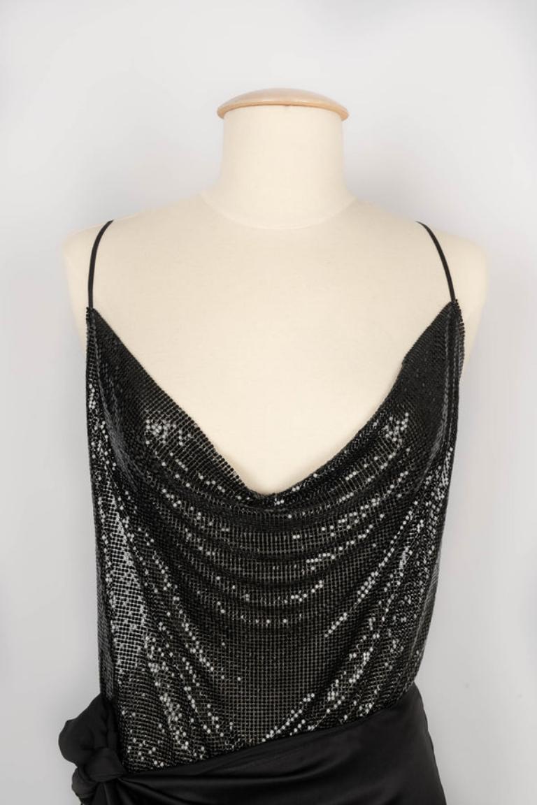 Women's Paco Rabanne Metallic Openback Dress, 2019