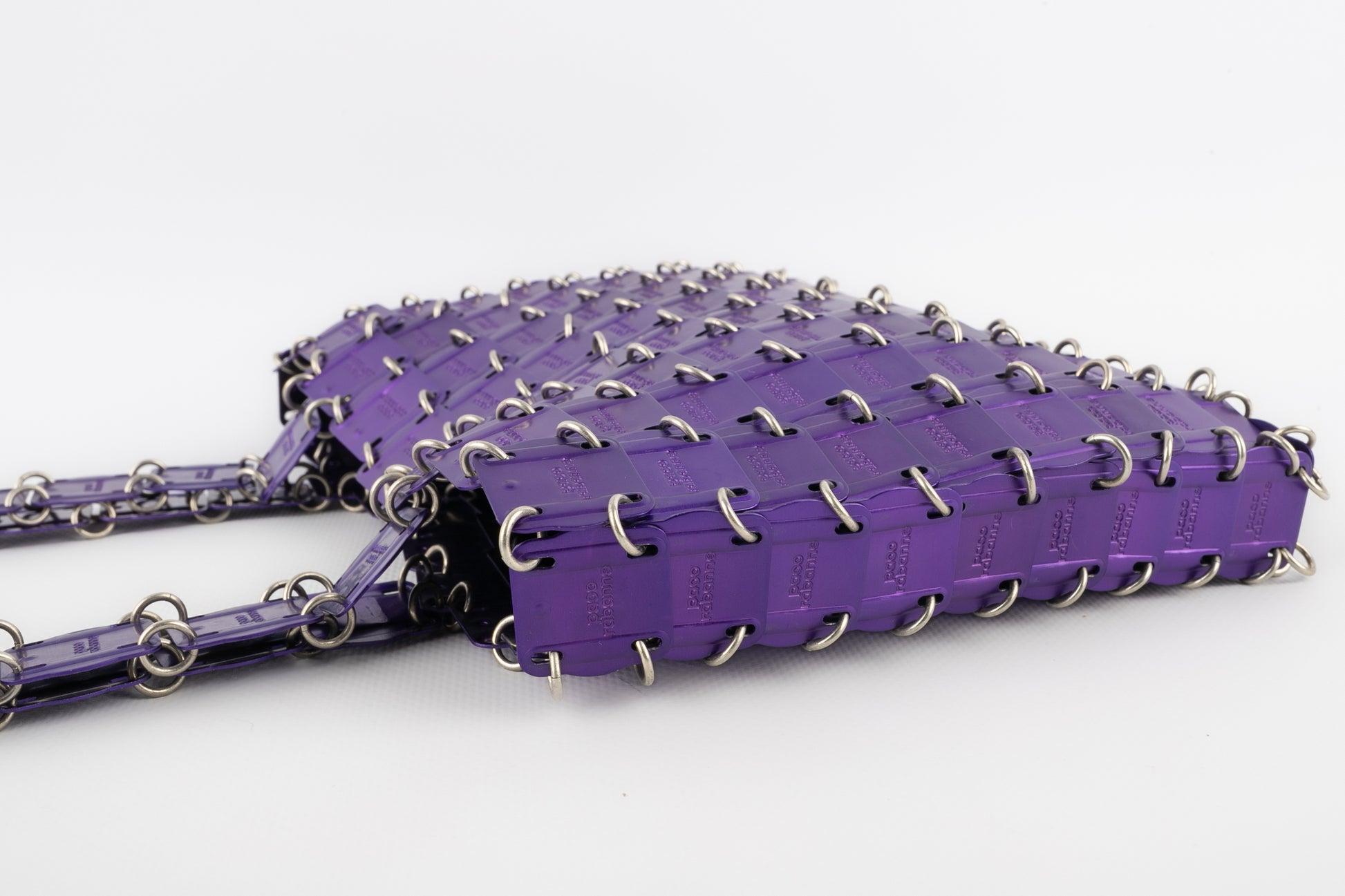 Paco Rabanne  Metallic Purple Brass Pastilles Bag, 1969 1