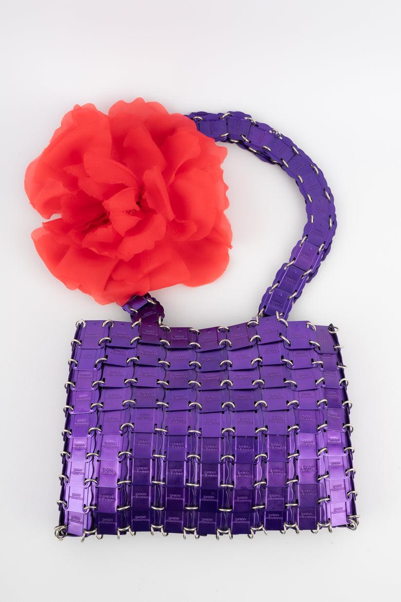 Paco Rabanne  Metallic Purple Brass Pastilles Bag, 1969 5