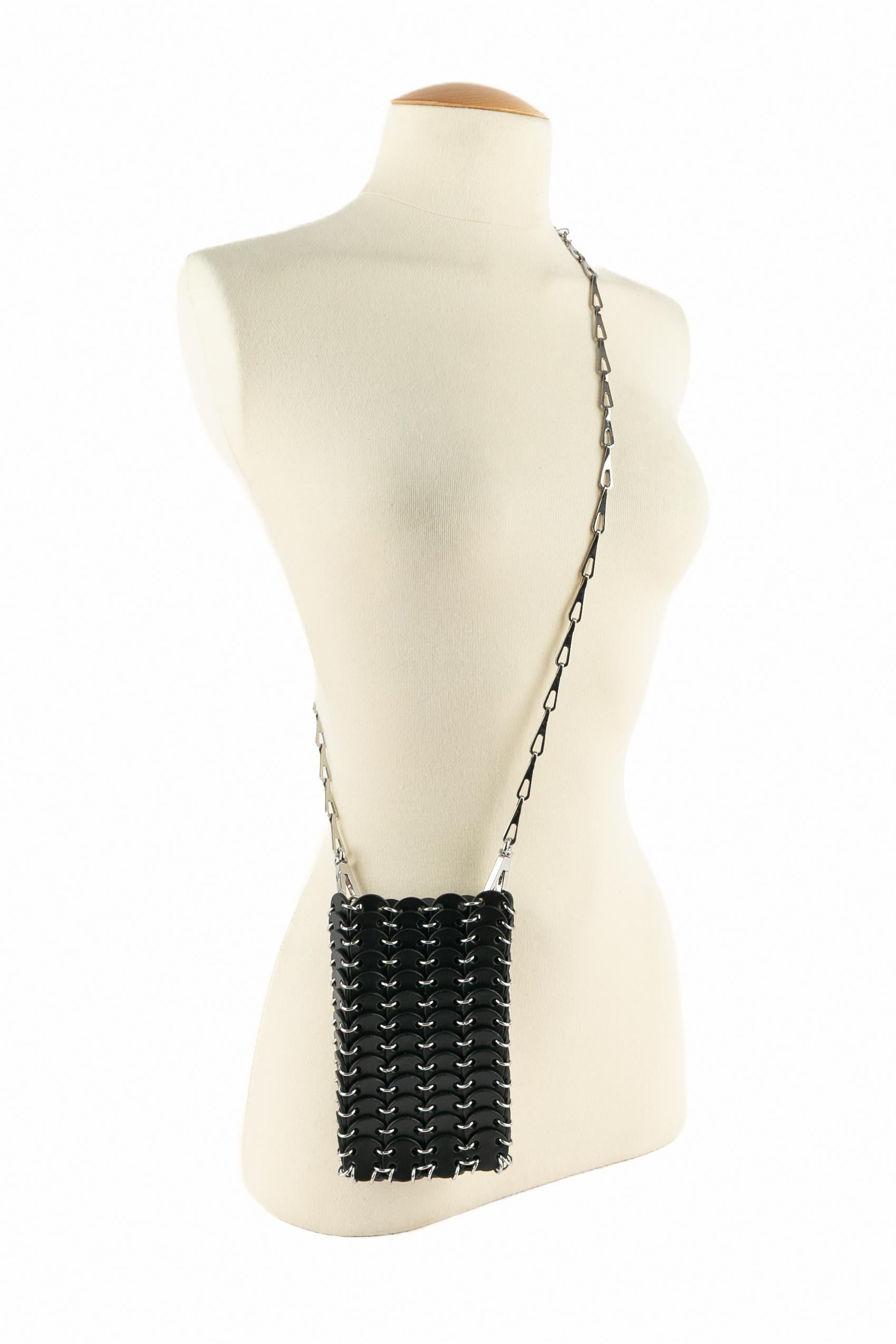 Mini bolso cruzado Paco Rabanne en venta 4