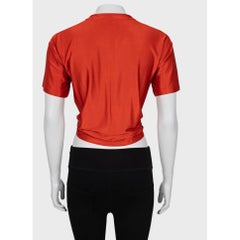 Top in viscosa arancione Paco Rabanne - Taglia XS