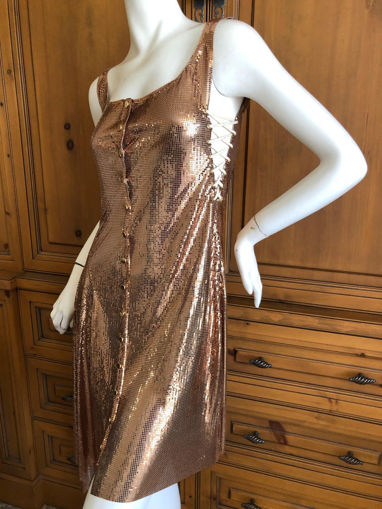 paco rabanne mesh dress