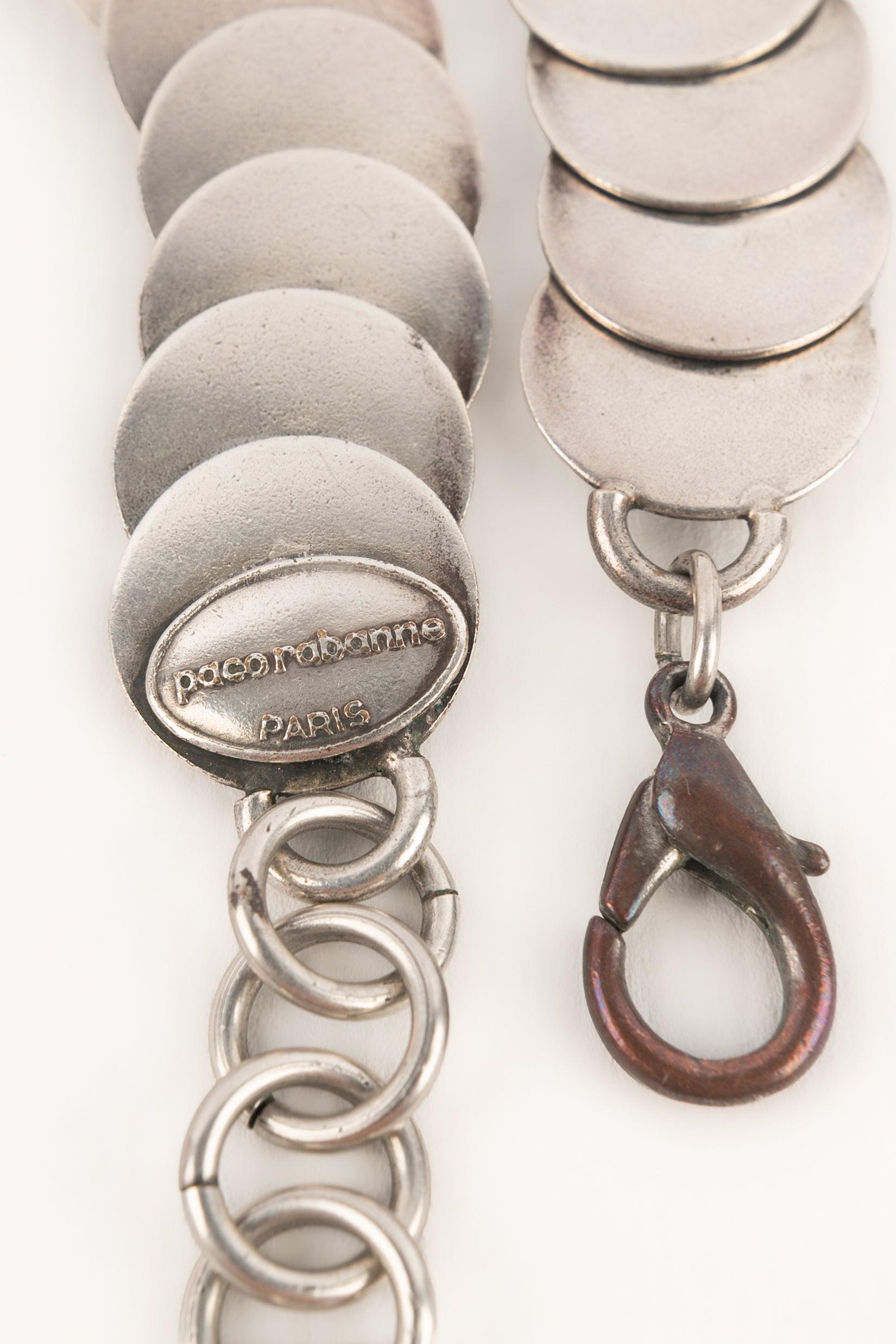 Paco Rabanne Pastille Necklace For Sale 3