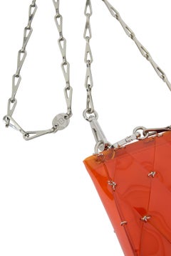 Paco Rabanne Reedition 1969 Orange Resine Nano bag