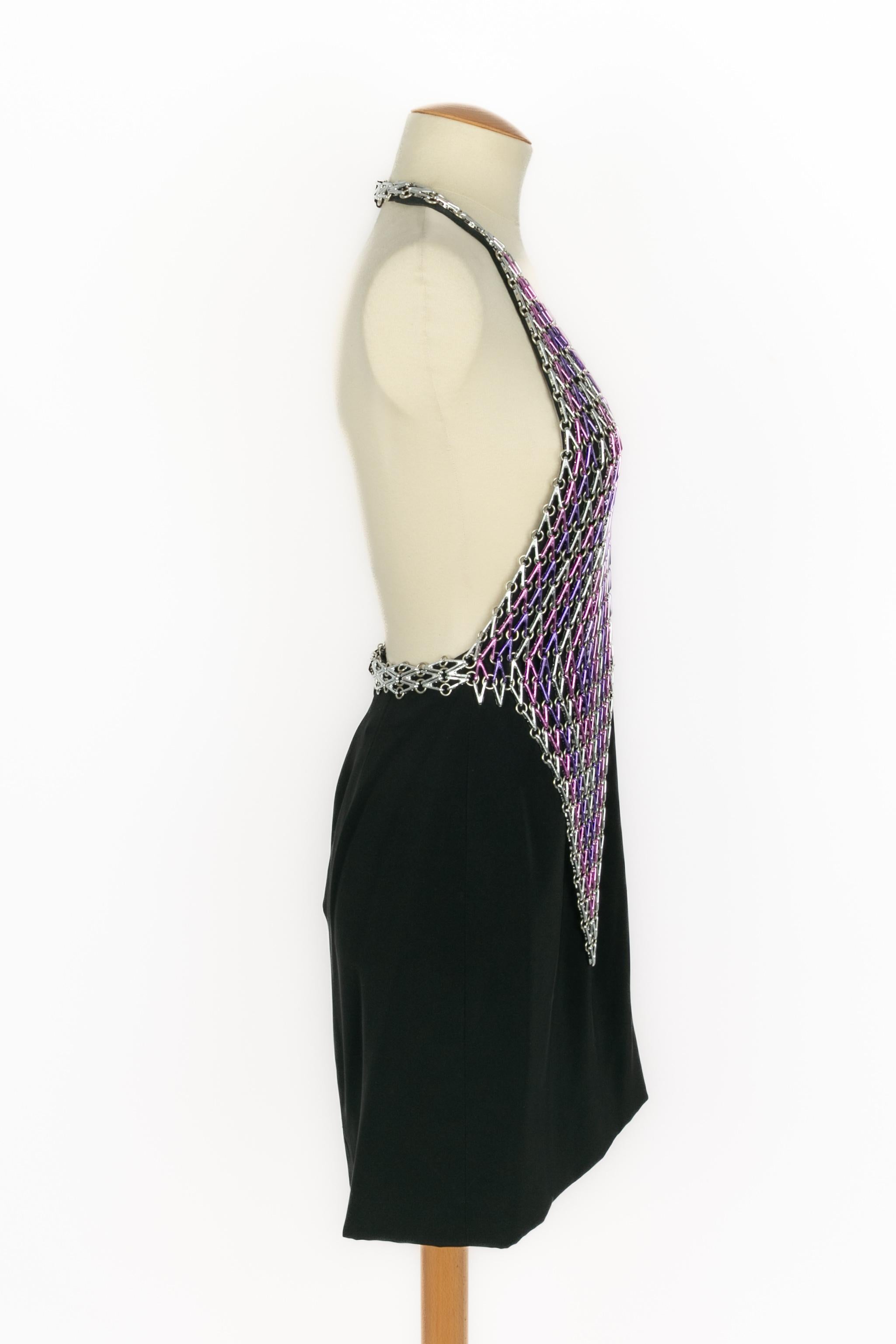 Conjunto Paco Rabanne Alta Costura Invierno 1994 en Excelente estado para la venta en SAINT-OUEN-SUR-SEINE, FR