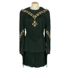 Vintage Paco Rabanne set Haute Couture Winter 1994