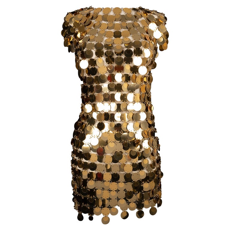 Paco Rabanne Set of Top and Skirt For Sale at 1stDibs