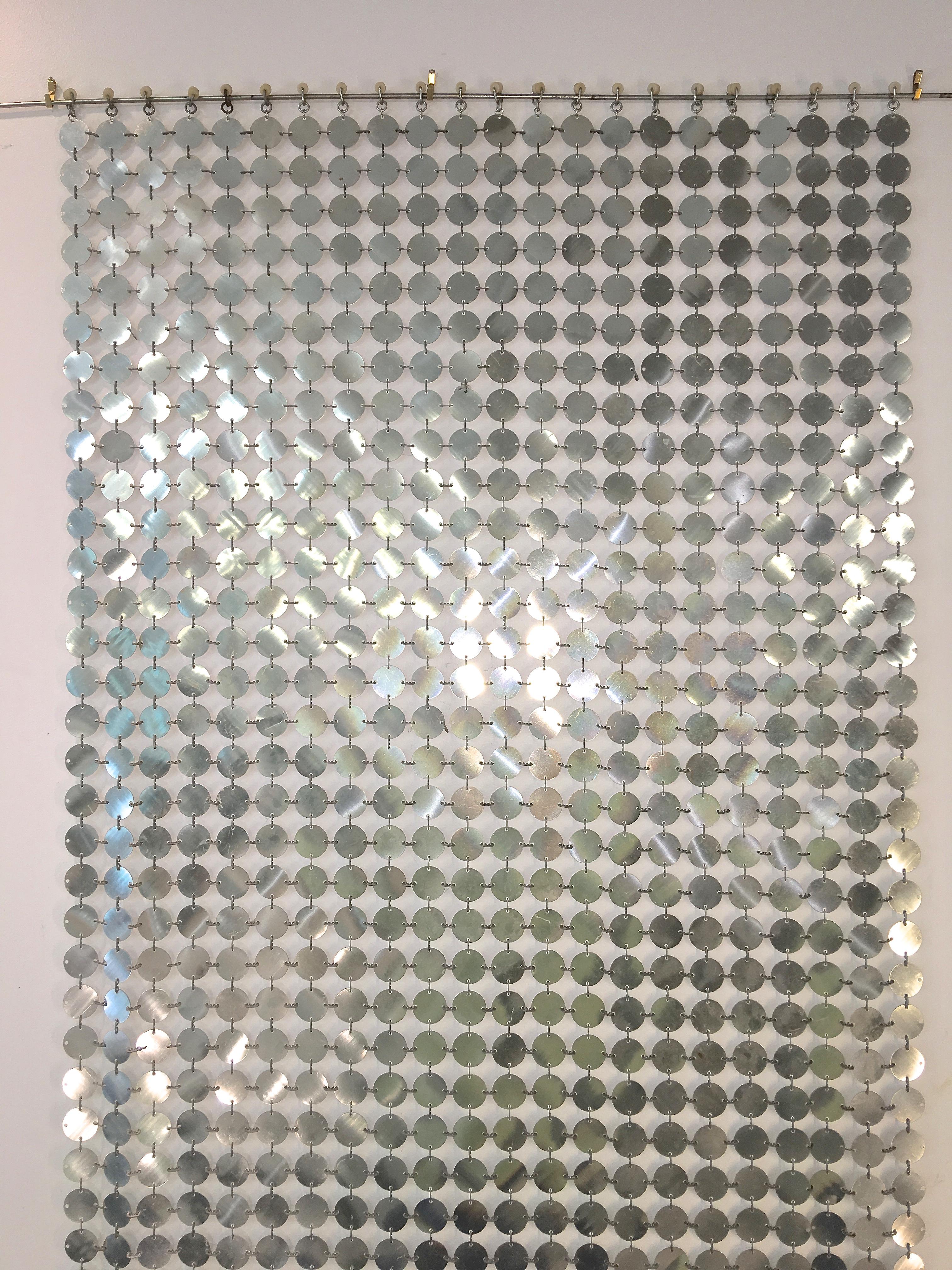 Paco Rabanne Silver Disk Space Curtain 4