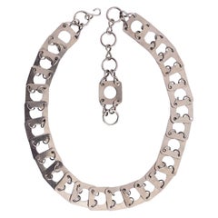 Paco Rabanne Silver Plated Belt