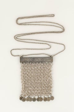 Paco Rabanne Silver-Plated Metal Bag
