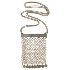 Vintage Paco Rabanne Silver-Plated Metal Bag