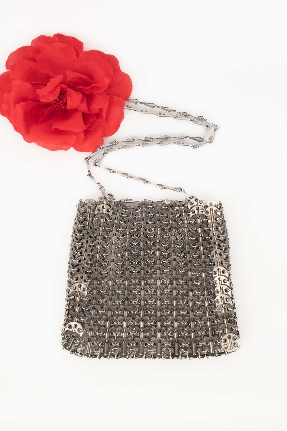 Paco Rabanne Silvery Metal Bag 5