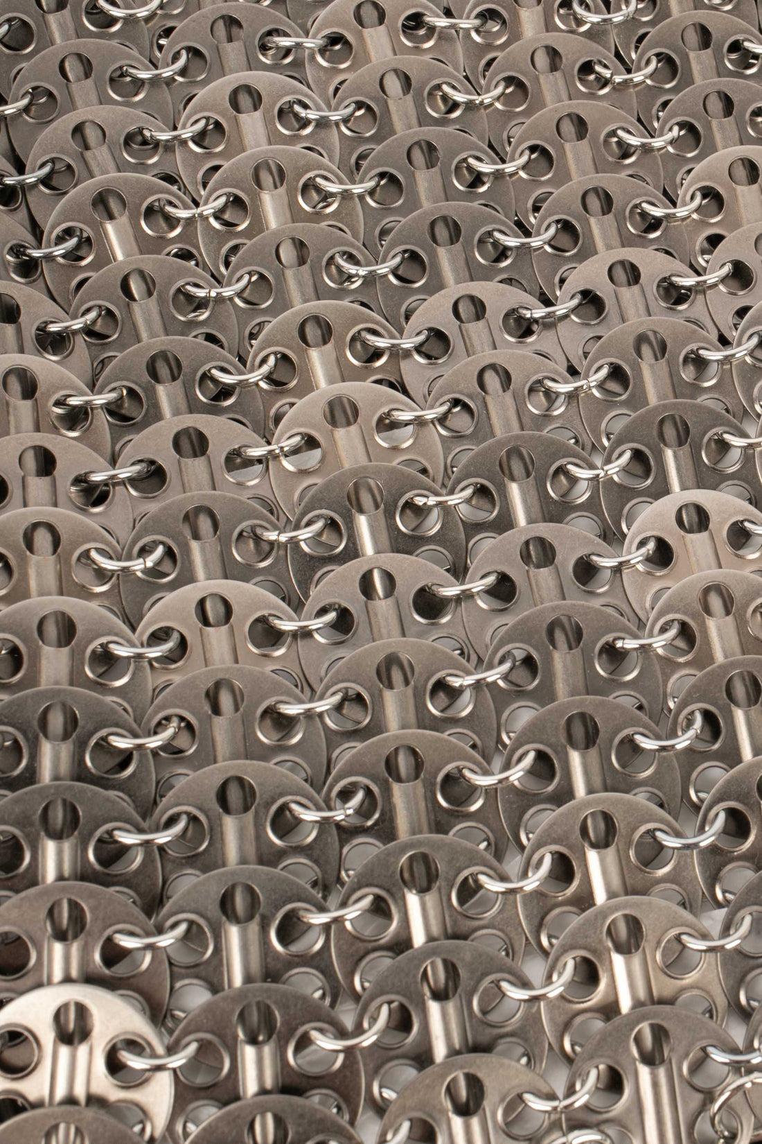 Paco Rabanne Silvery Metal Bag 2
