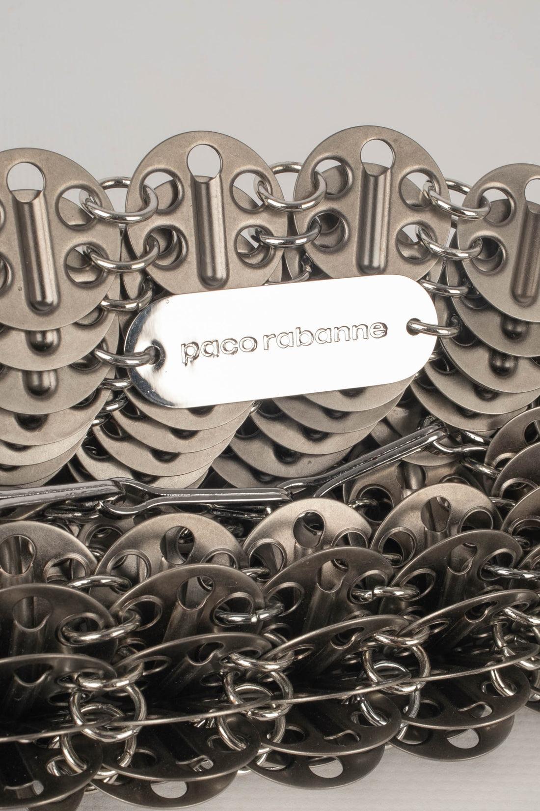 Paco Rabanne Silvery Metal Bag 4
