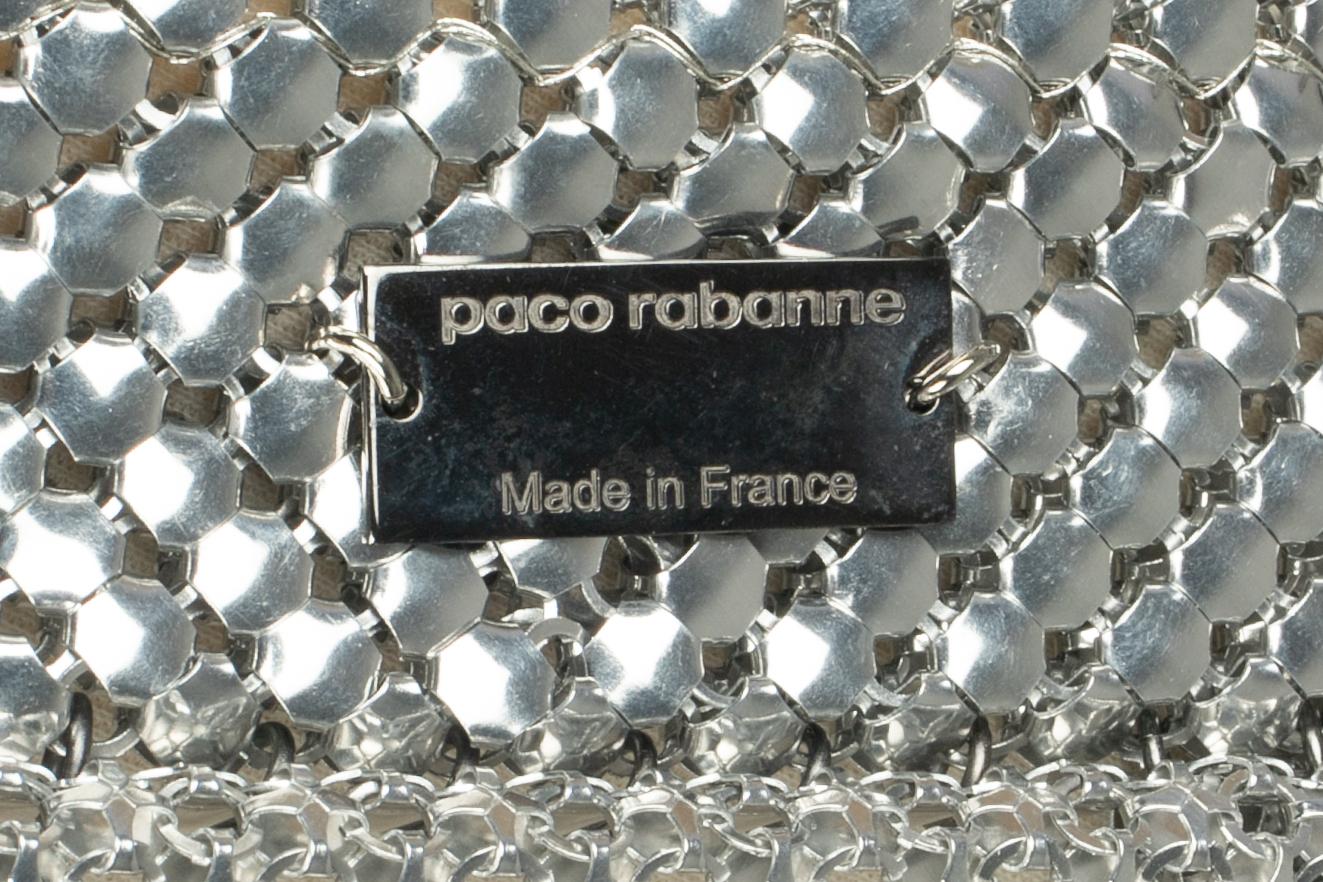 Paco Rabanne silvery skirt Fall 2013 en venta 3