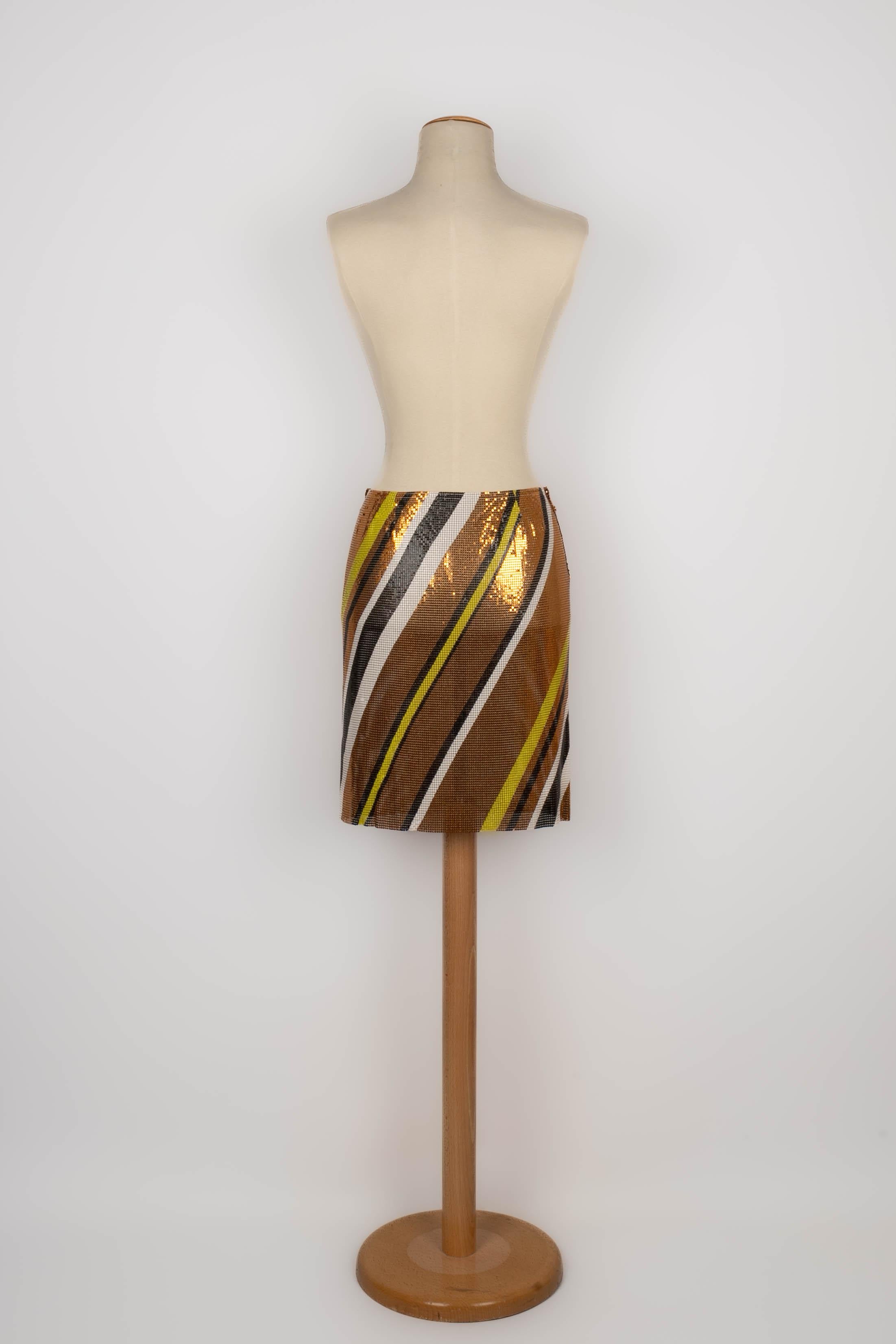 Paco Rabanne skirt In Excellent Condition In SAINT-OUEN-SUR-SEINE, FR