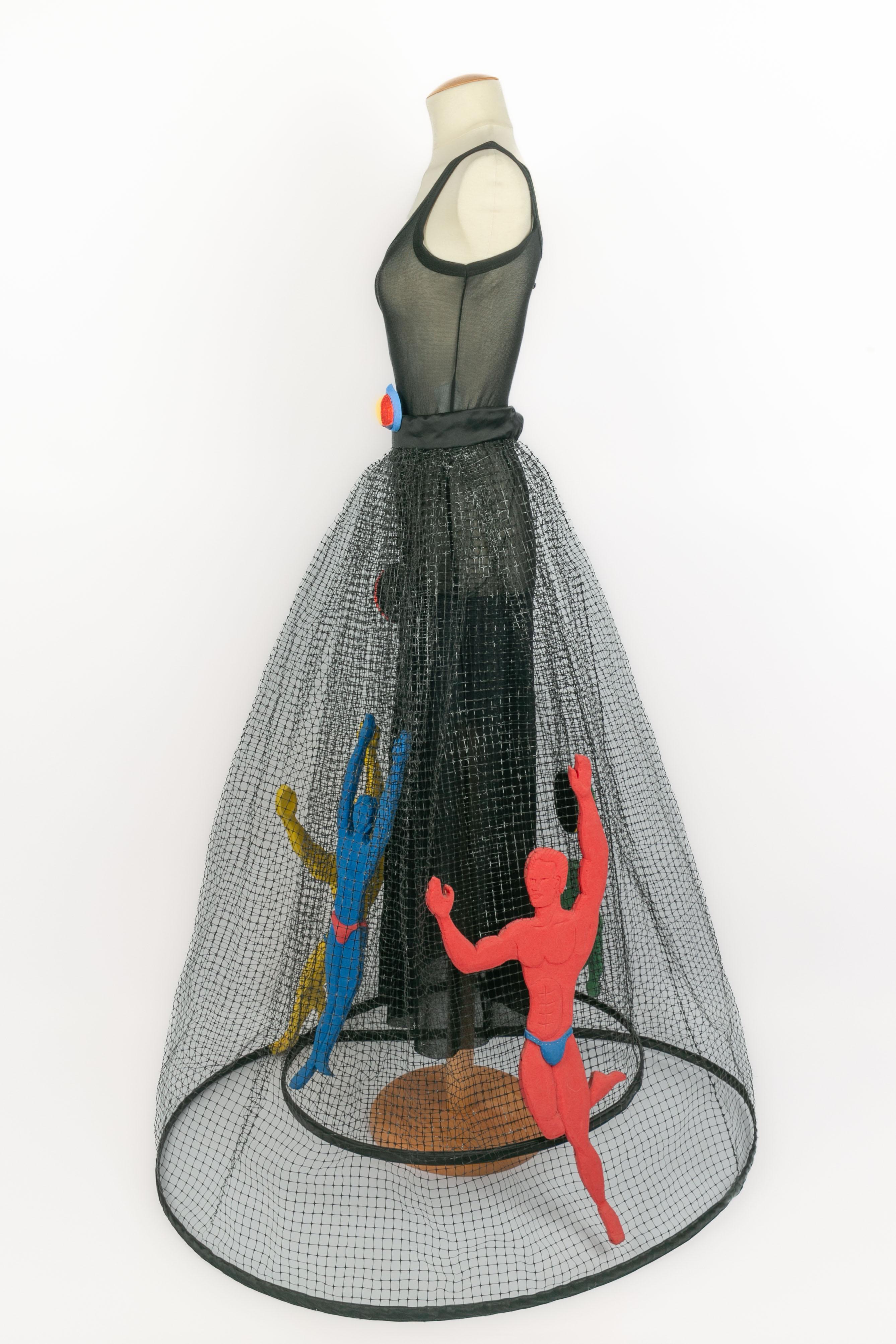 Paco Rabanne Rock Haute Couture Sommer 1993 Damen im Angebot