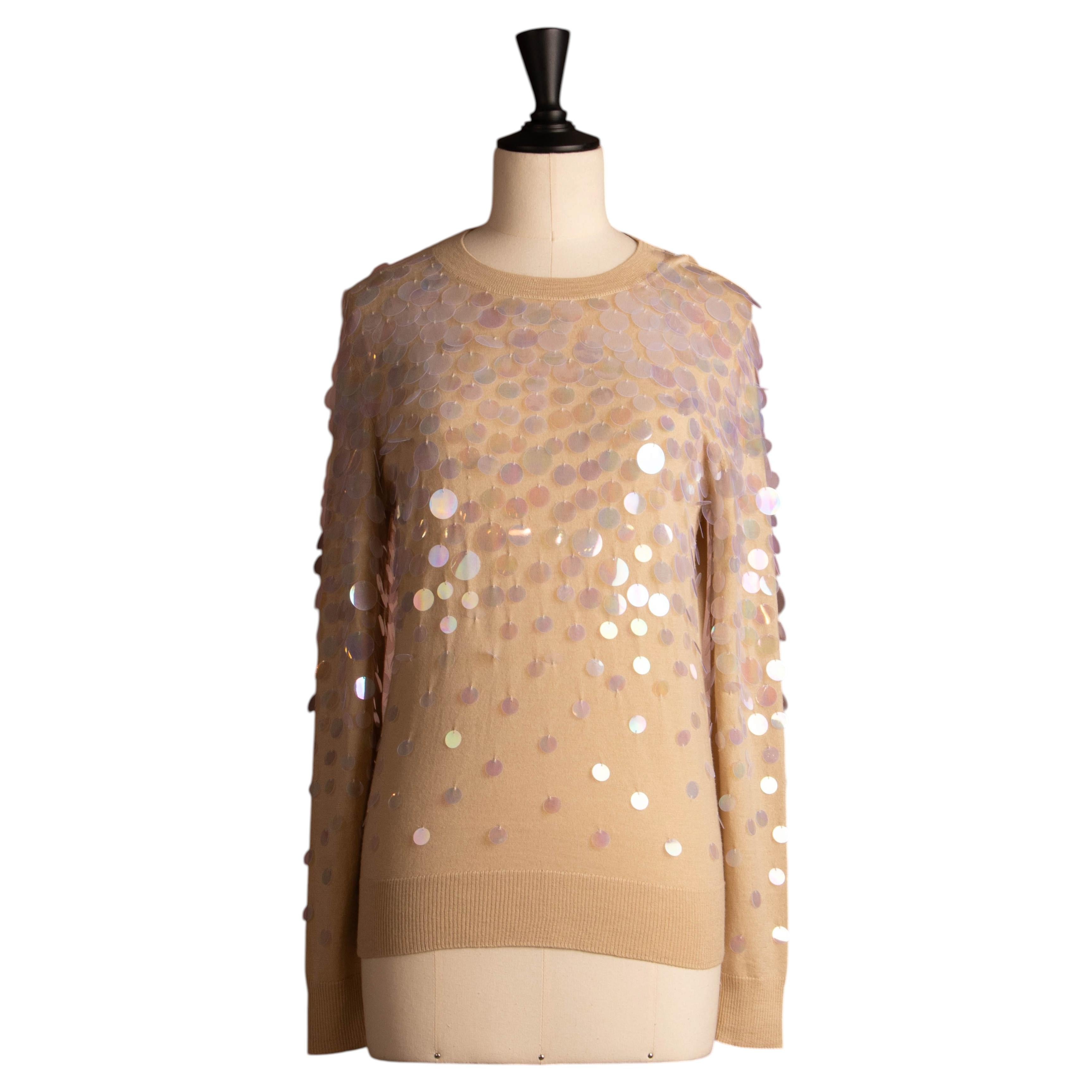 Paco Rabanne top by Julien Dossena Winter 2020