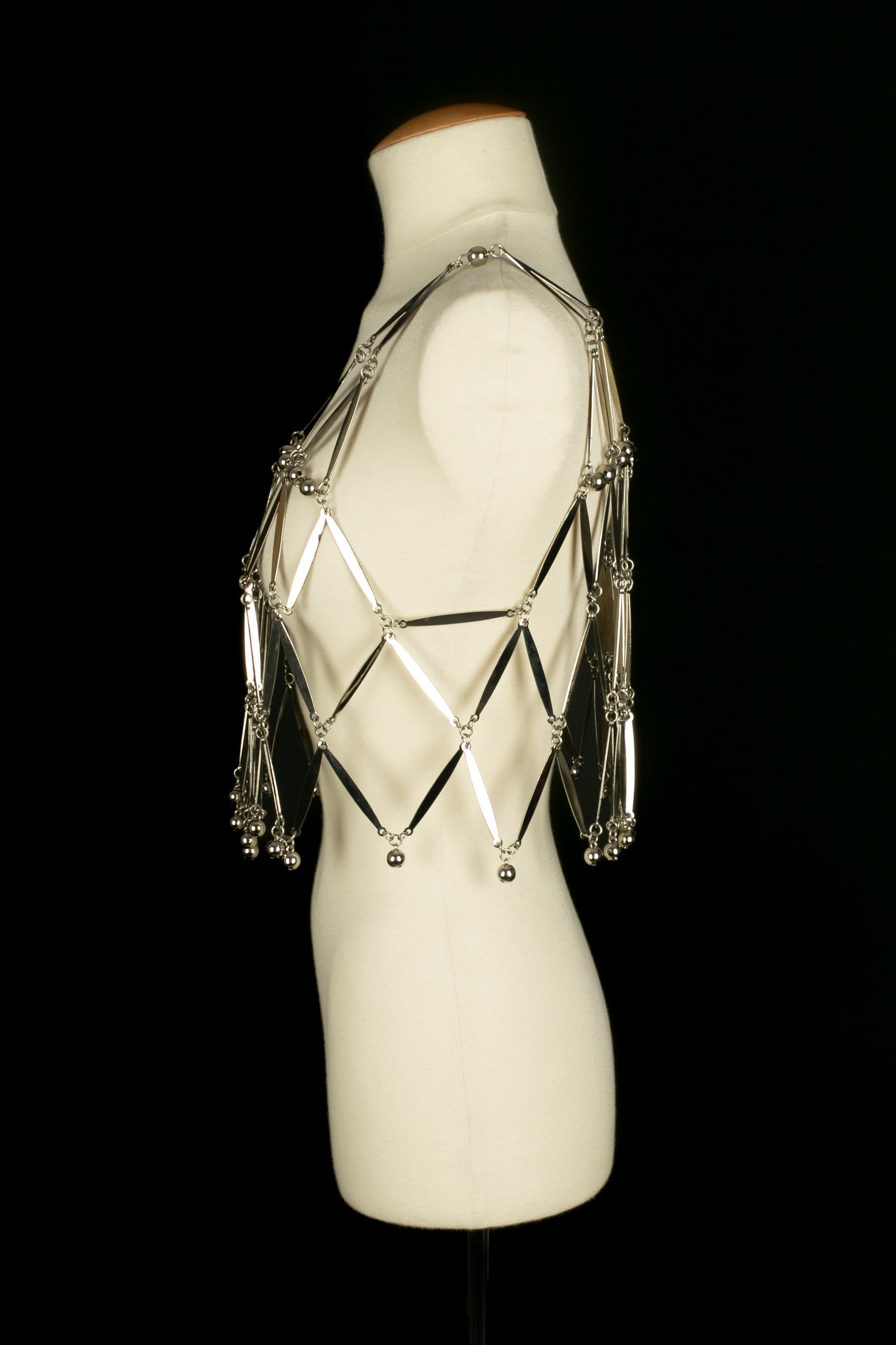 Donna Top Paco Rabanne circa 1990 in vendita