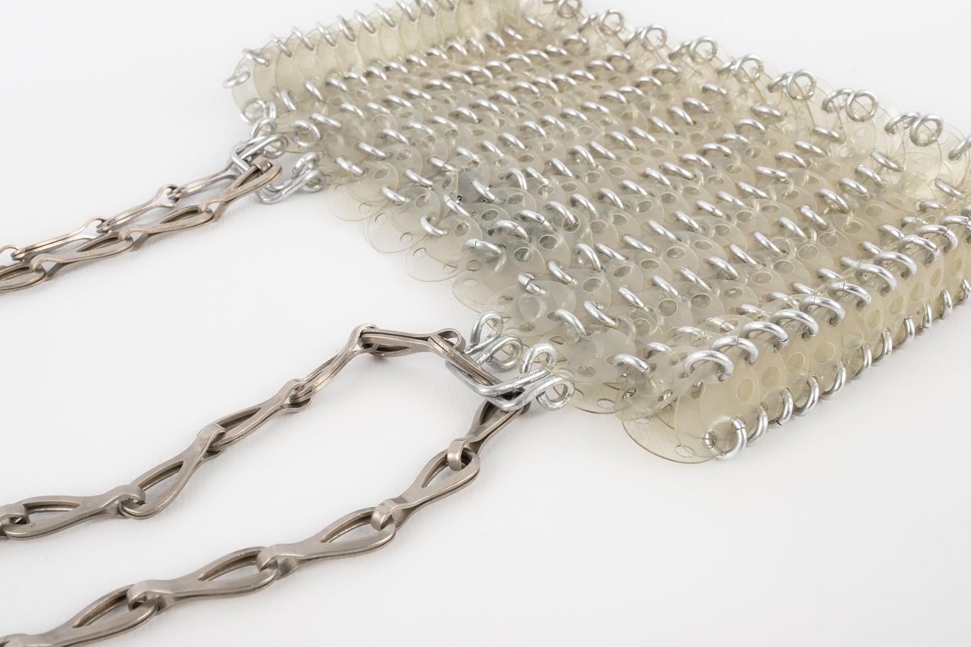 Women's Paco Rabanne Transparent Celluloid Pastilles Bag, 1969 For Sale