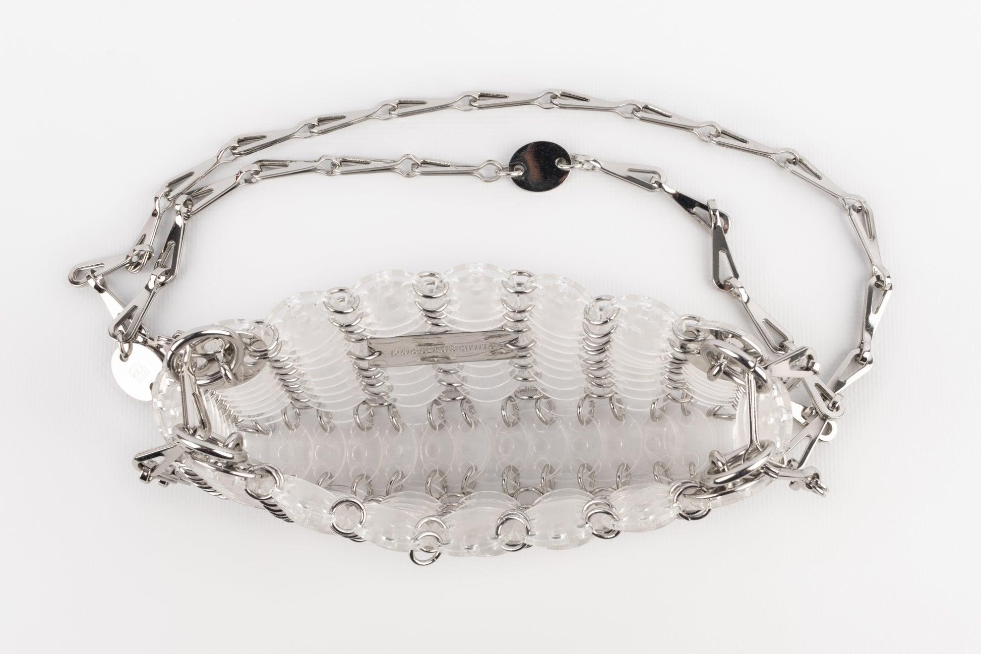 Paco Rabanne Transparent Pastille Bag In Excellent Condition For Sale In SAINT-OUEN-SUR-SEINE, FR