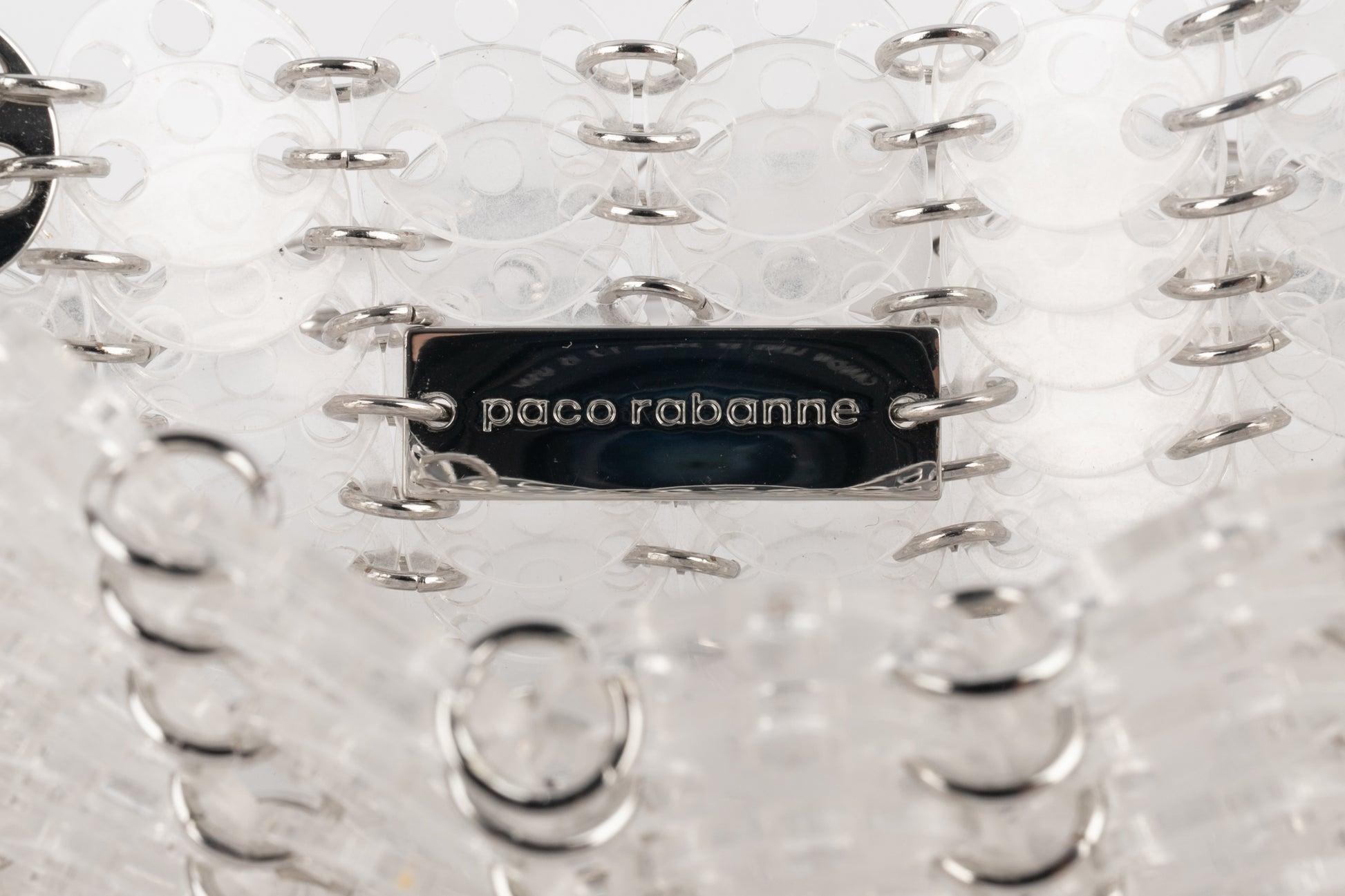 Paco Rabanne Transparent Pastille Bag For Sale 3