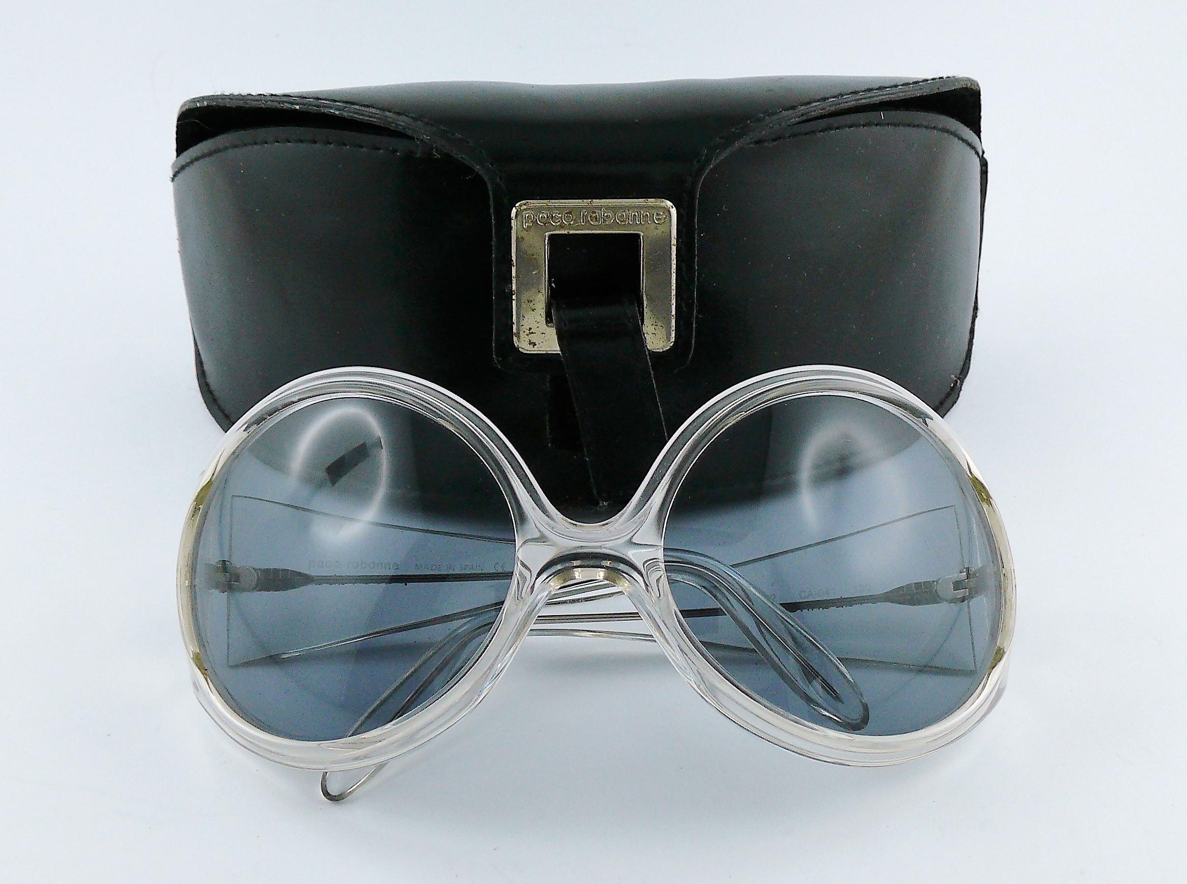 70 S 2 xvorh Vintage PACO RABANNE Lunettes de soleil sunglasses lunettes non porté 70er 