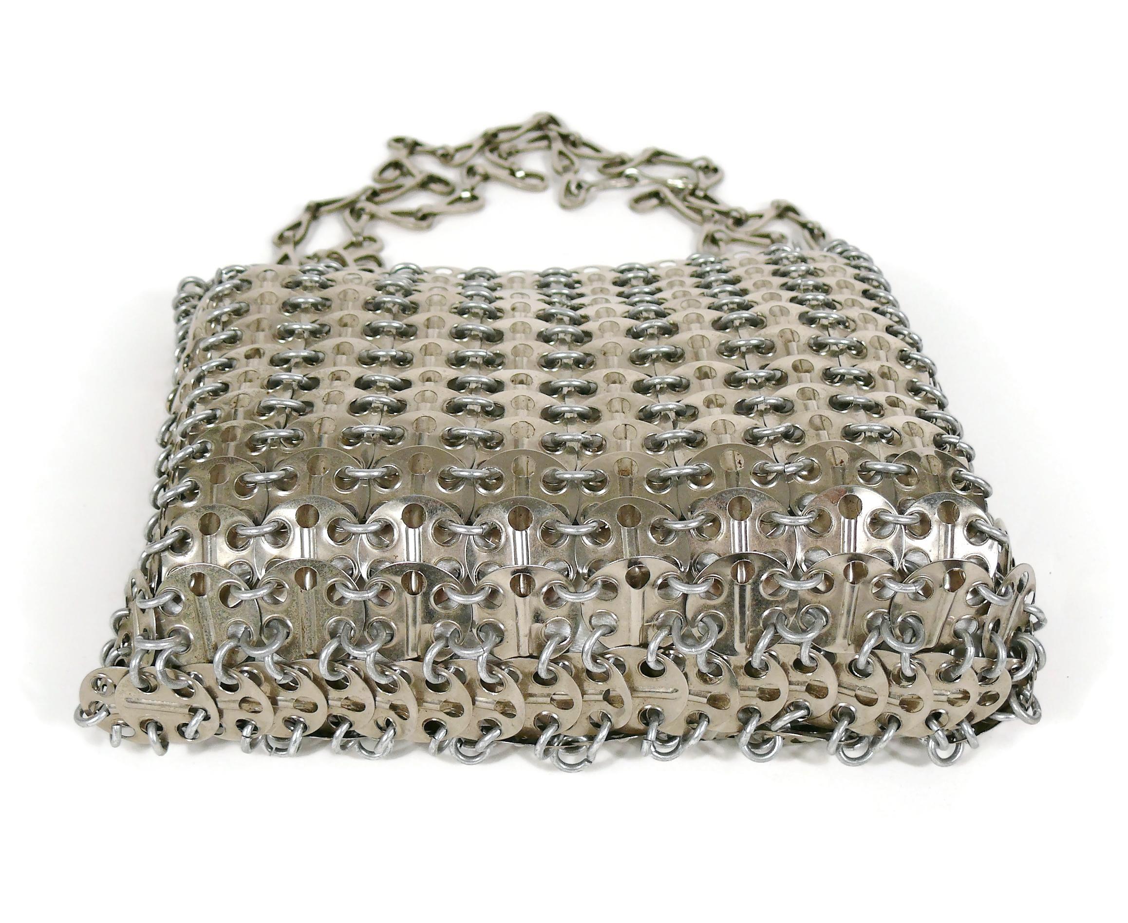 Paco Rabanne Vintage Iconic 1969 Metal Chain Mail Bag 1