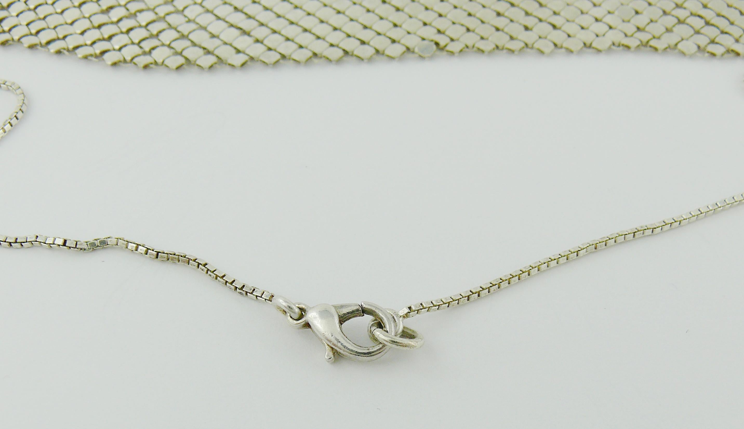 Collier Vintage Paco Rabanne - Métal Doré, Longueur 50 Cm - Occasion En Bon état