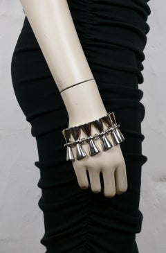 PACO RABANNE Bracciale vintage con Diabolo in tonalità argento