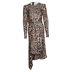 Paco Rabanne x H&M, Midi leopard dress.