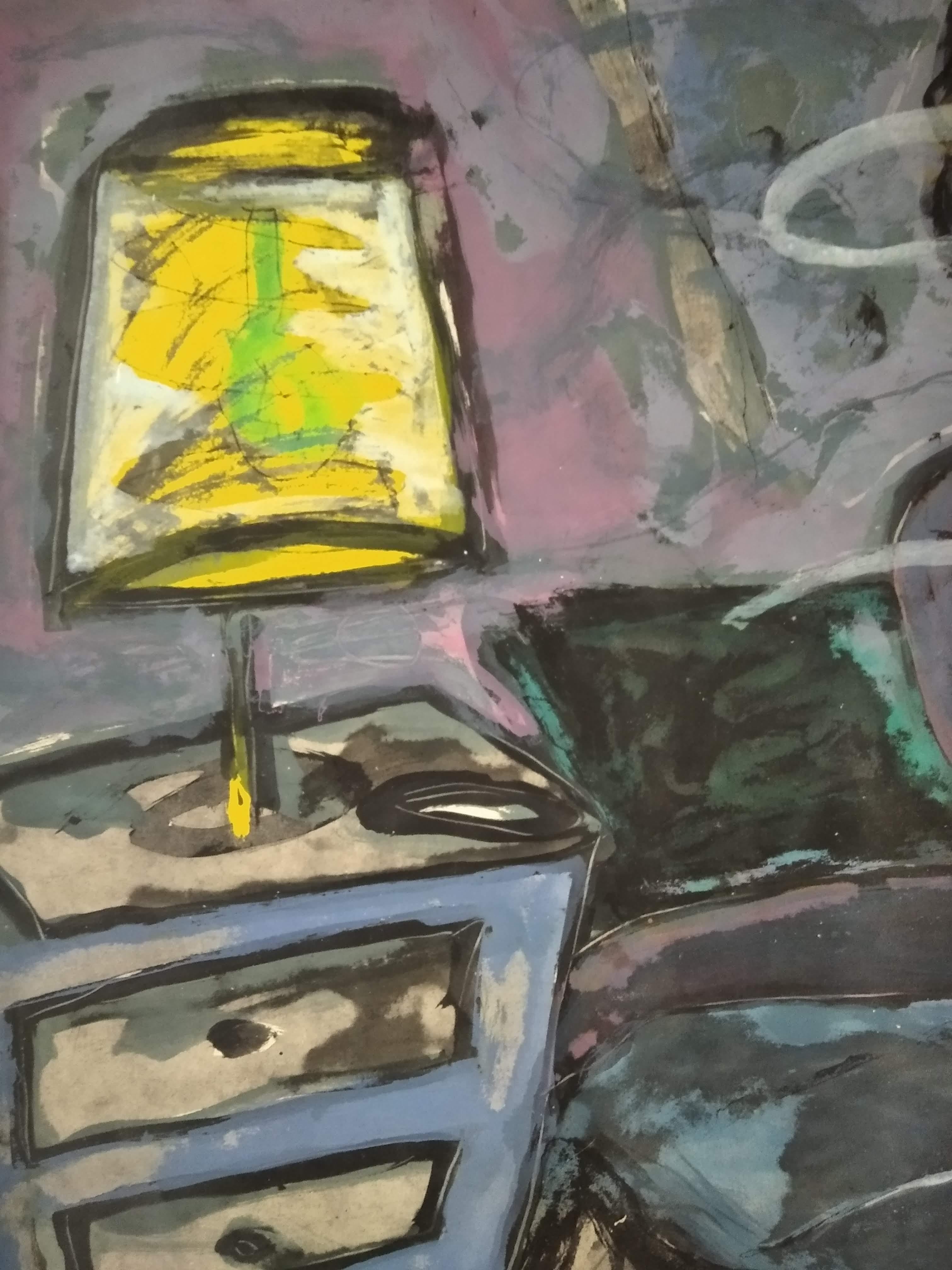 Senza titolo - Painting Moderno di Paco Simon