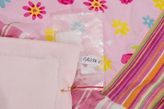Padded Embroidered Blanket Quilt Patchwork for Baby Girl