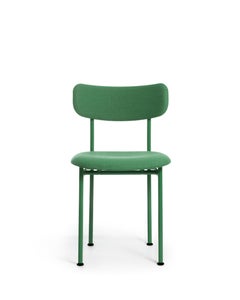 Padded Chair Magis Motta by Jasper Morrison, Green Steel - Set of 2 chairs
