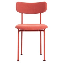 Gepolsterter Stuhl Magis Motta von Jasper Morrison, Red Steel - 2er Set Stühle