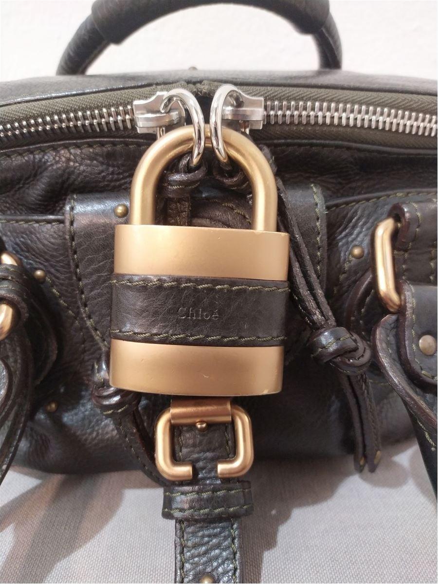 Chloé Paddington Mini-Tasche Größe Unique (Schwarz) im Angebot