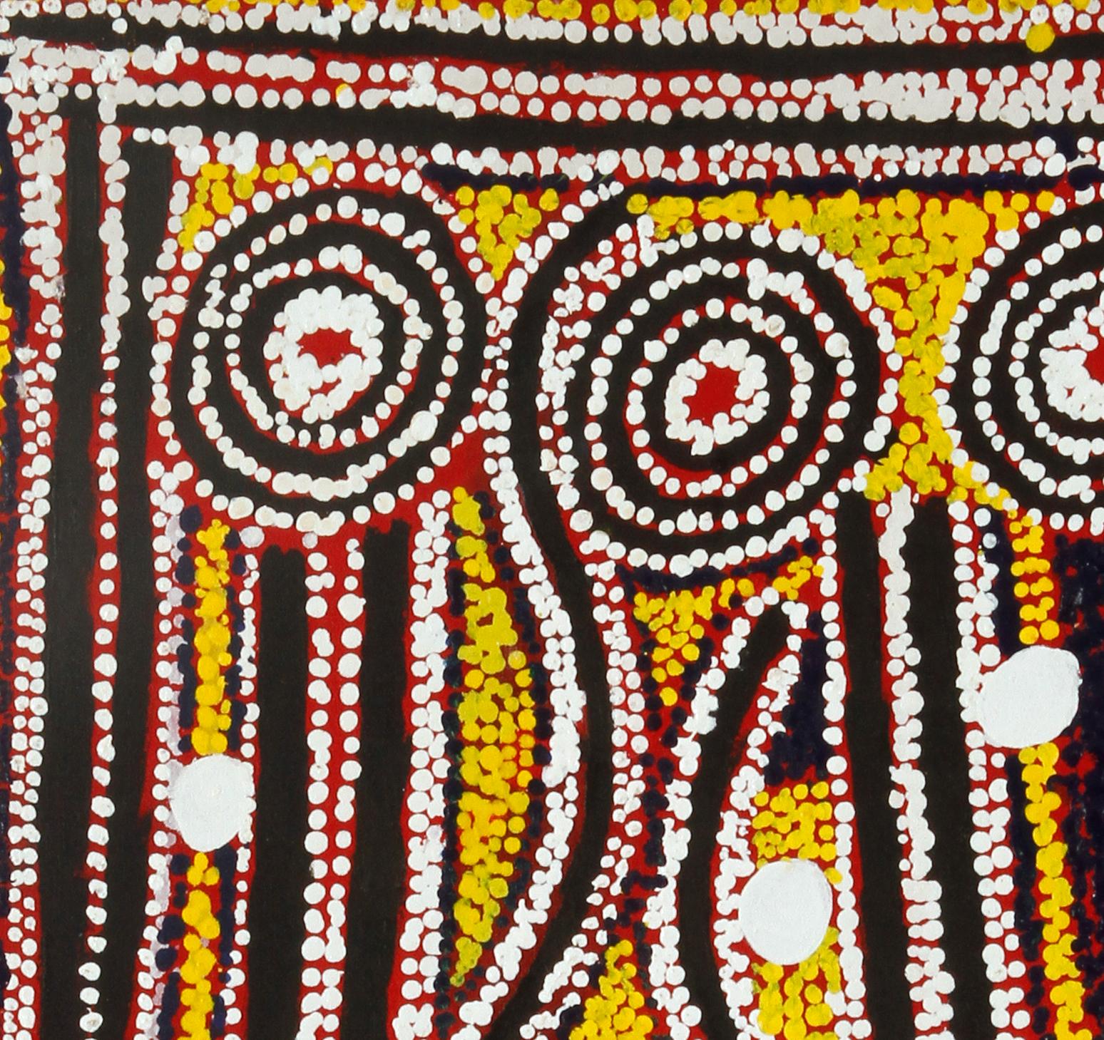 Fire Dreaming  - Painting by Paddy Sims Japaljarri
