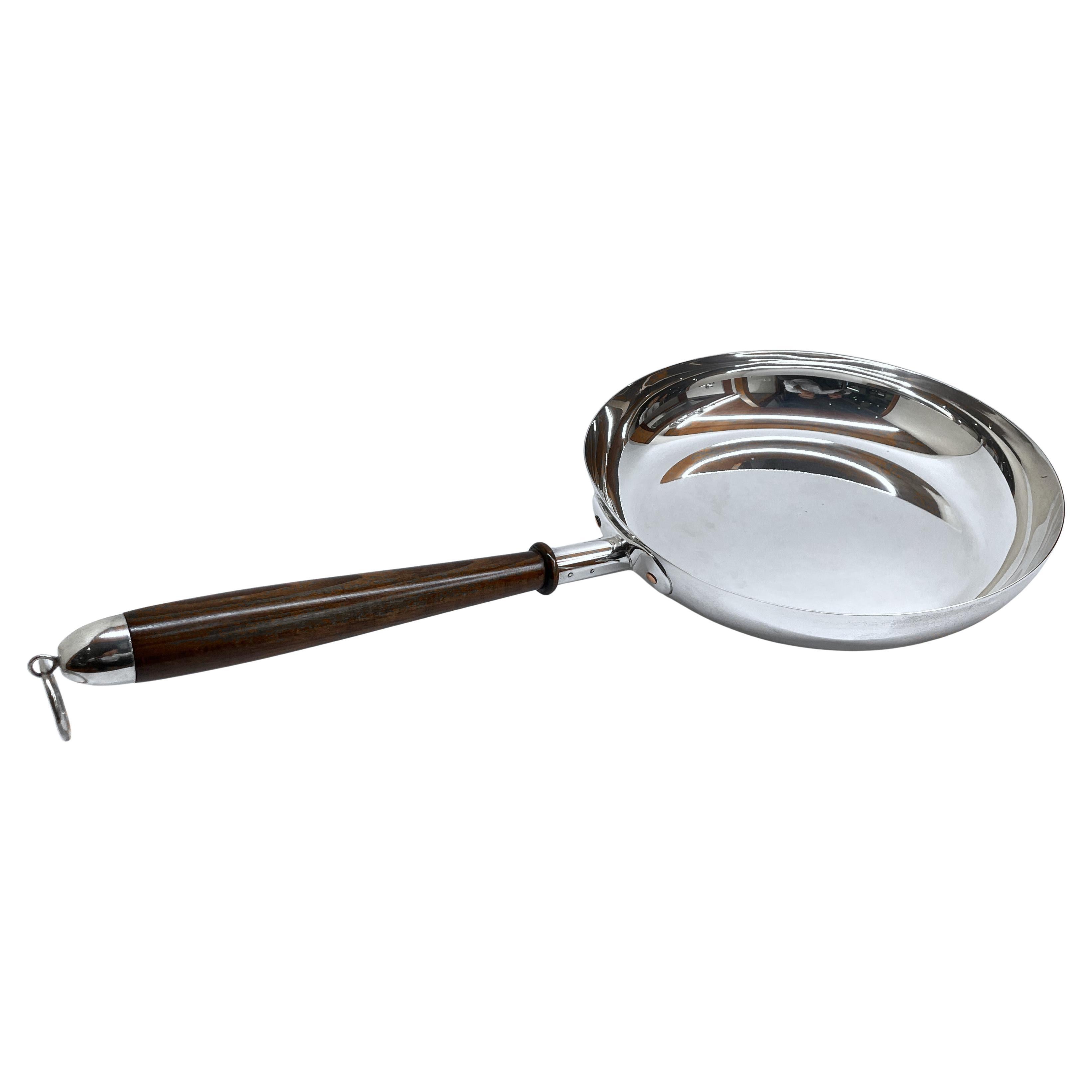 Brandimarte 925 sterling silver frying pan for cooking