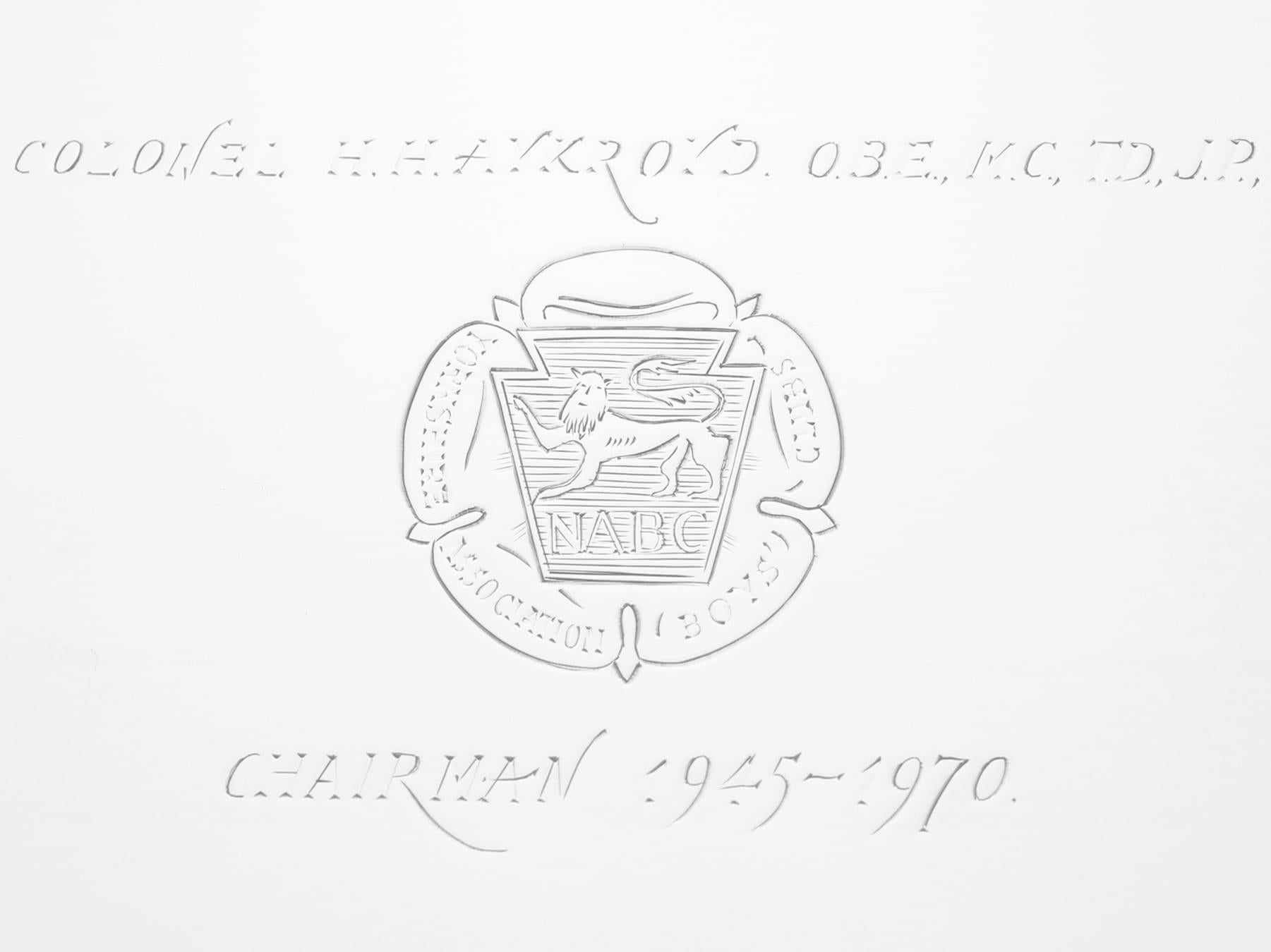 20. Jahrhundert Vintage 1965 Sterling Silber Zigarettenschachtel von Padgett & Braham Ltd im Angebot 1