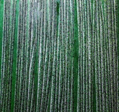 Sans titre - Peinture, encre sur toile