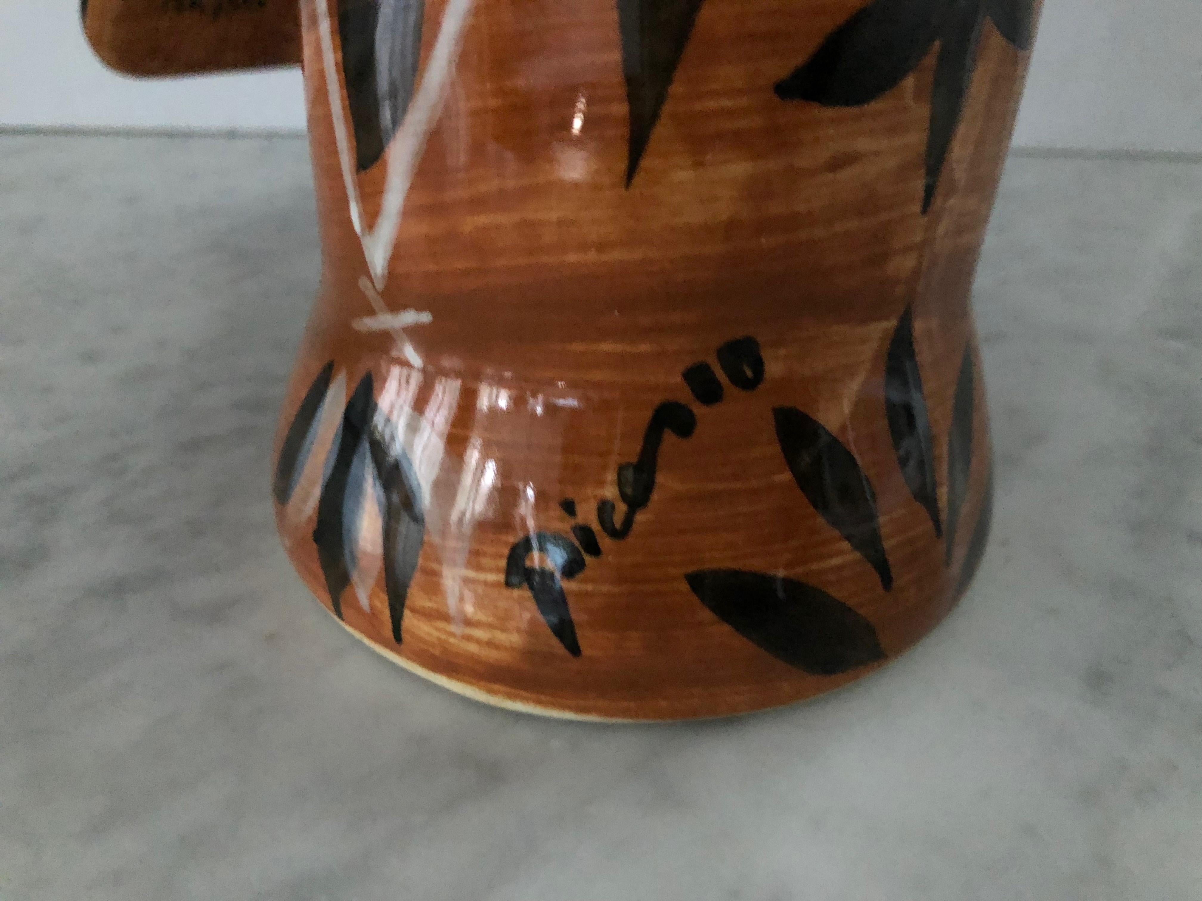 Mexican Padilla Pottery Limited Edition Sculpture Inspired by Picasso