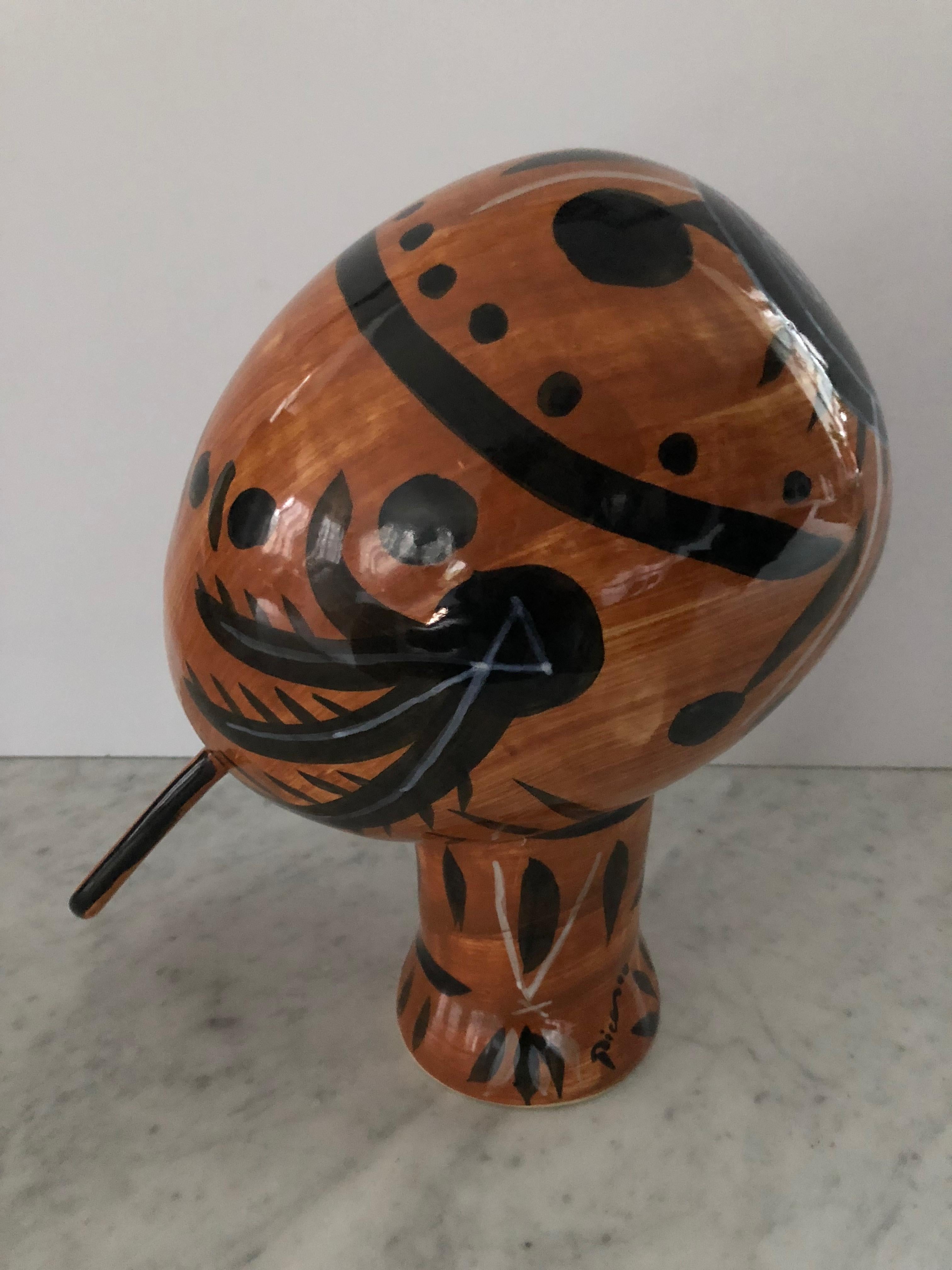Padilla Pottery Limited Edition Sculpture Inspired by Picasso 1