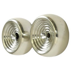 Set of two Padina Wall Lamps by Castiglioni for Flos, Italy, Circa 1970