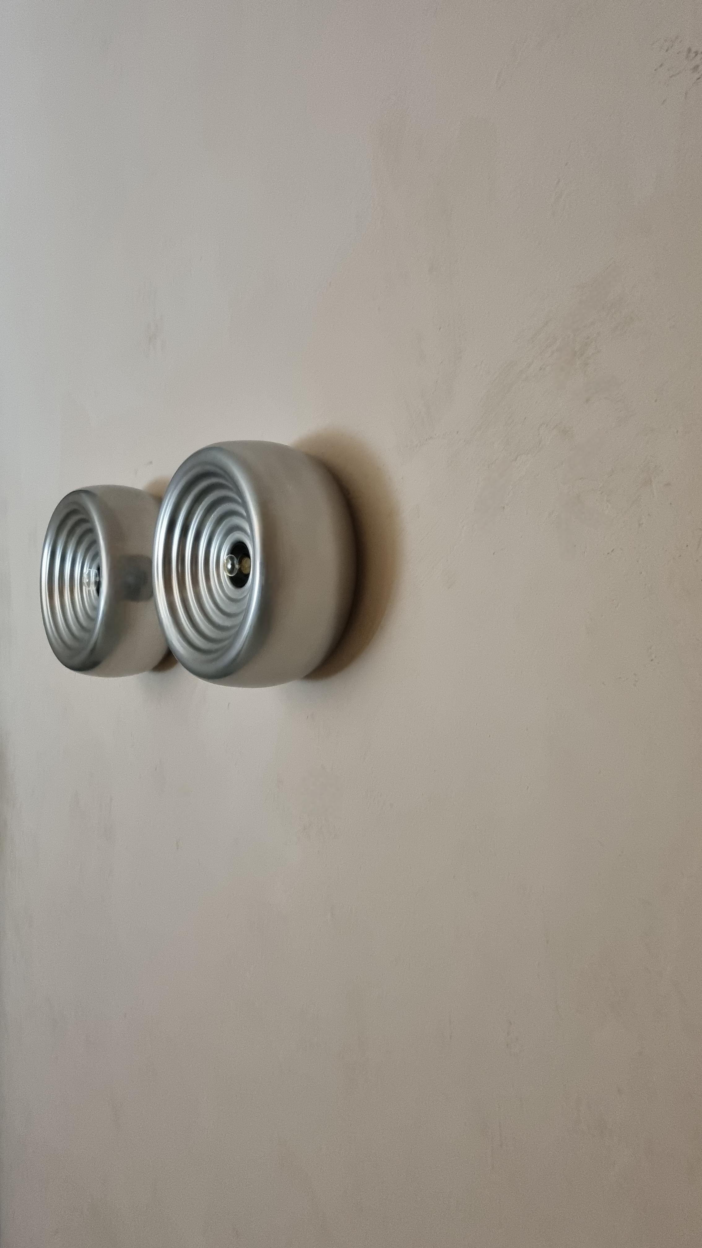 Mid-20th Century Padina wall sconces designed by Achille & Pier Giacomo Castiglioni for Flos 1966 in vendita