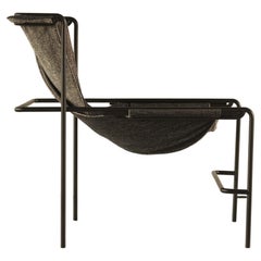 Padiola Lounge chair by Filipe Ramos for GESTU in metal and textiles
